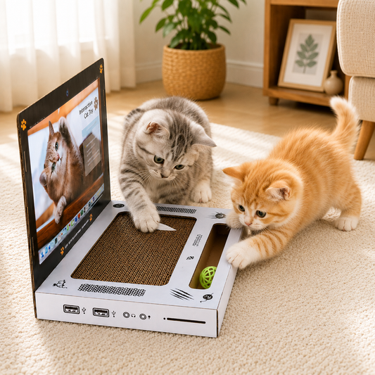 Game Machine Cat Scratch Board – Interactive Scratching Toy for Cats