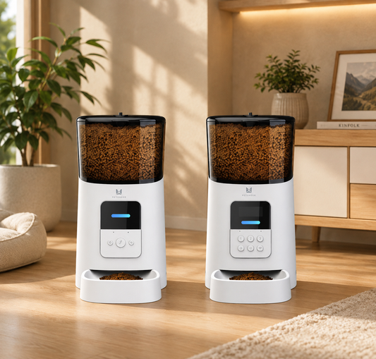 Smart Automatic Pet Feeder – Timed Food Dispenser for Dogs & Cats