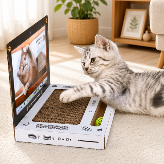 Game Machine Cat Scratch Board – Interactive Scratching Toy for Cats