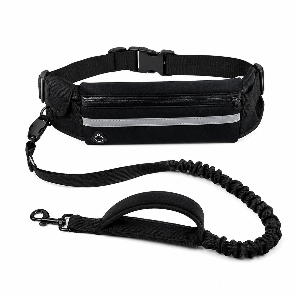 Hands-Free Dog Leash & Walking Belt with Bungee