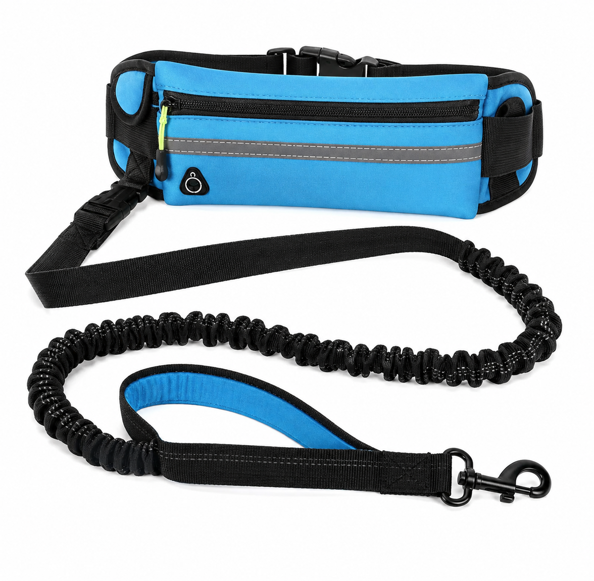 Hands-Free Dog Leash & Walking Belt with Bungee