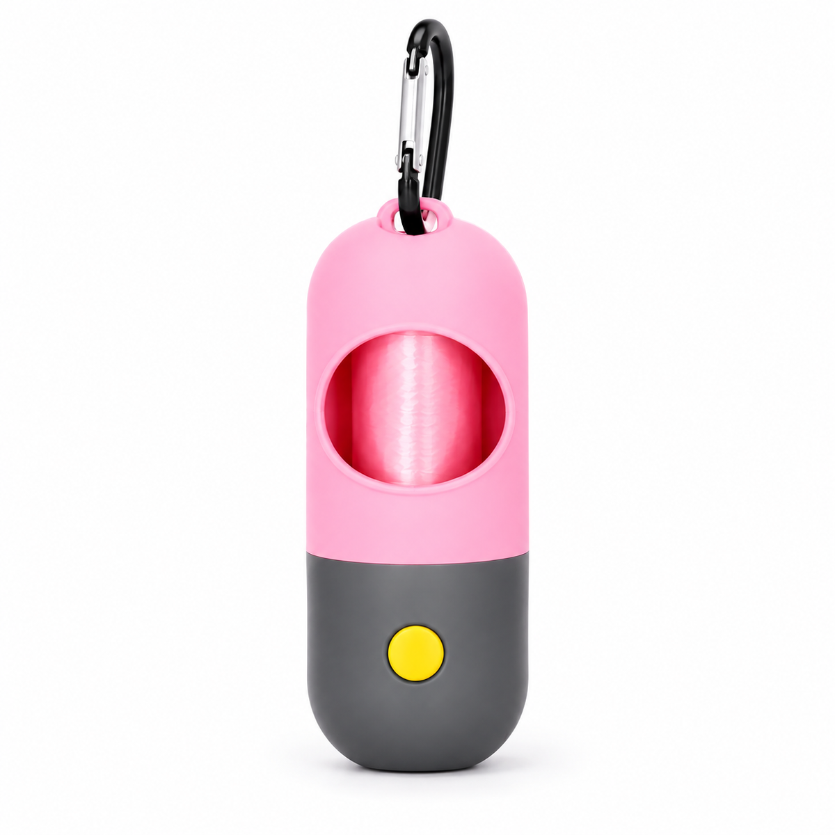 LED Pet Waste Bag Dispenser – Dog Poop Bag Holder with Night Light