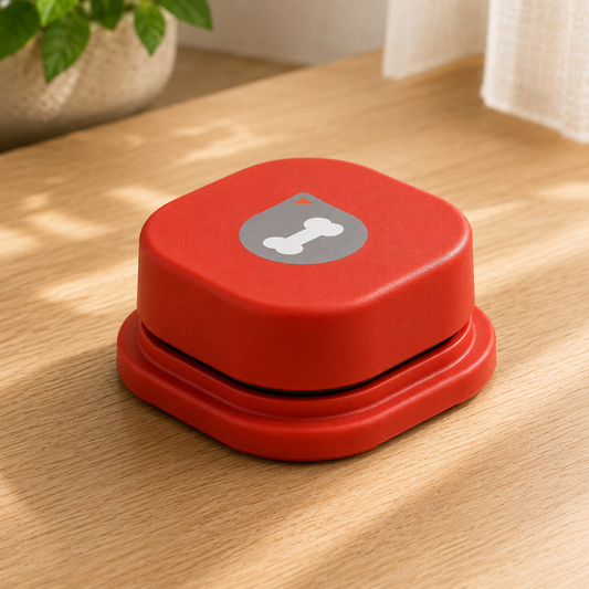 Pet Communication Button – Recordable Dog Talking Button for Training & Interactive Play